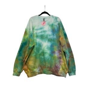 Custom Tie Dye Crewneck Sweatshirt